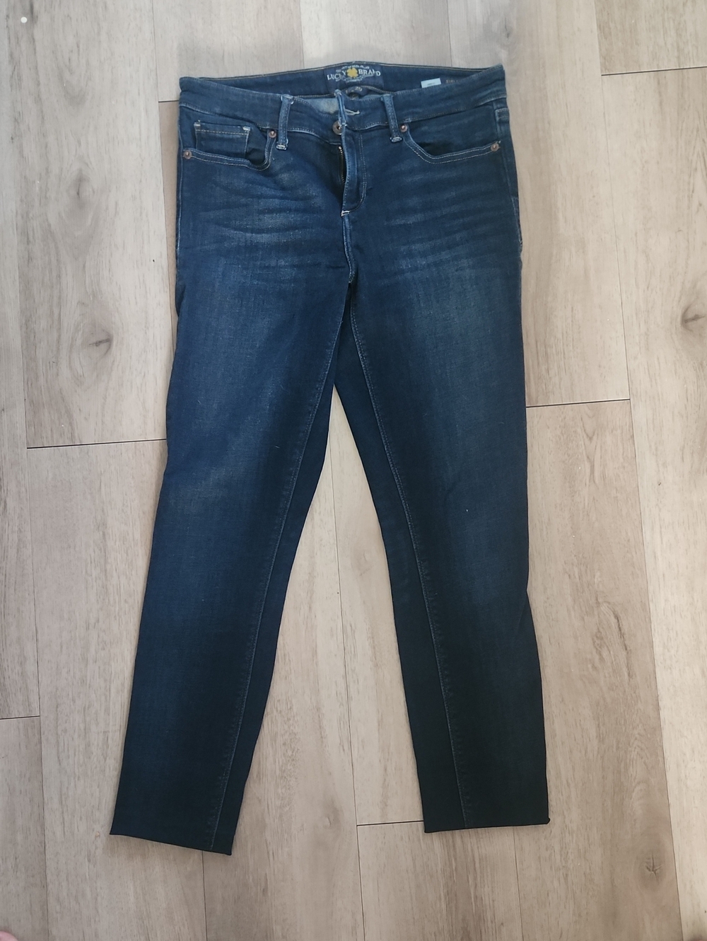 Lucky Brand Dark Blue Stella Skinny Jeans